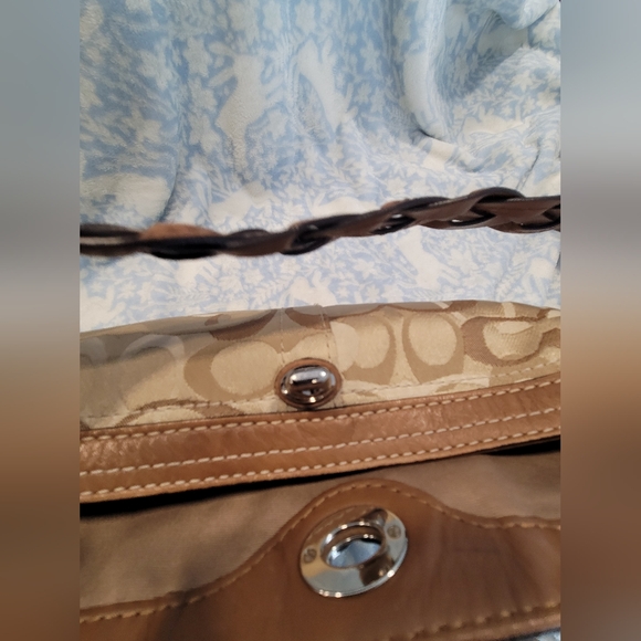 Coach Chelsea Optic Signature Hobo shoulder bag 2007 - Picture 14 of 14